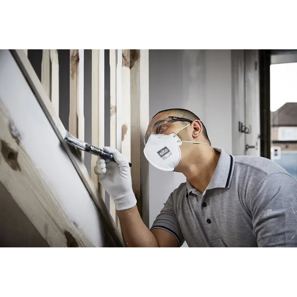 Masca unica folosinta SITE 100977891, P1 PK2, 2 buc, alb