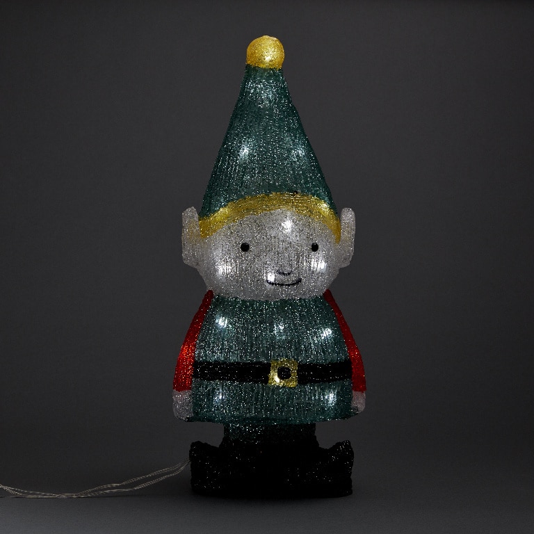 Decoratiune Elf LED cu senzor muzical, multicolor