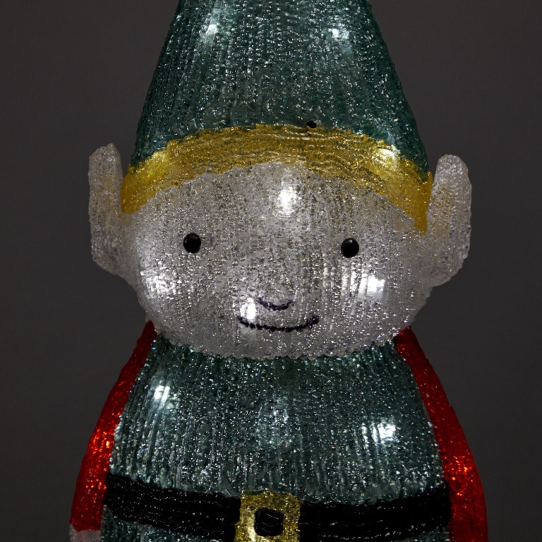 Decoratiune Elf LED cu senzor muzical, multicolor