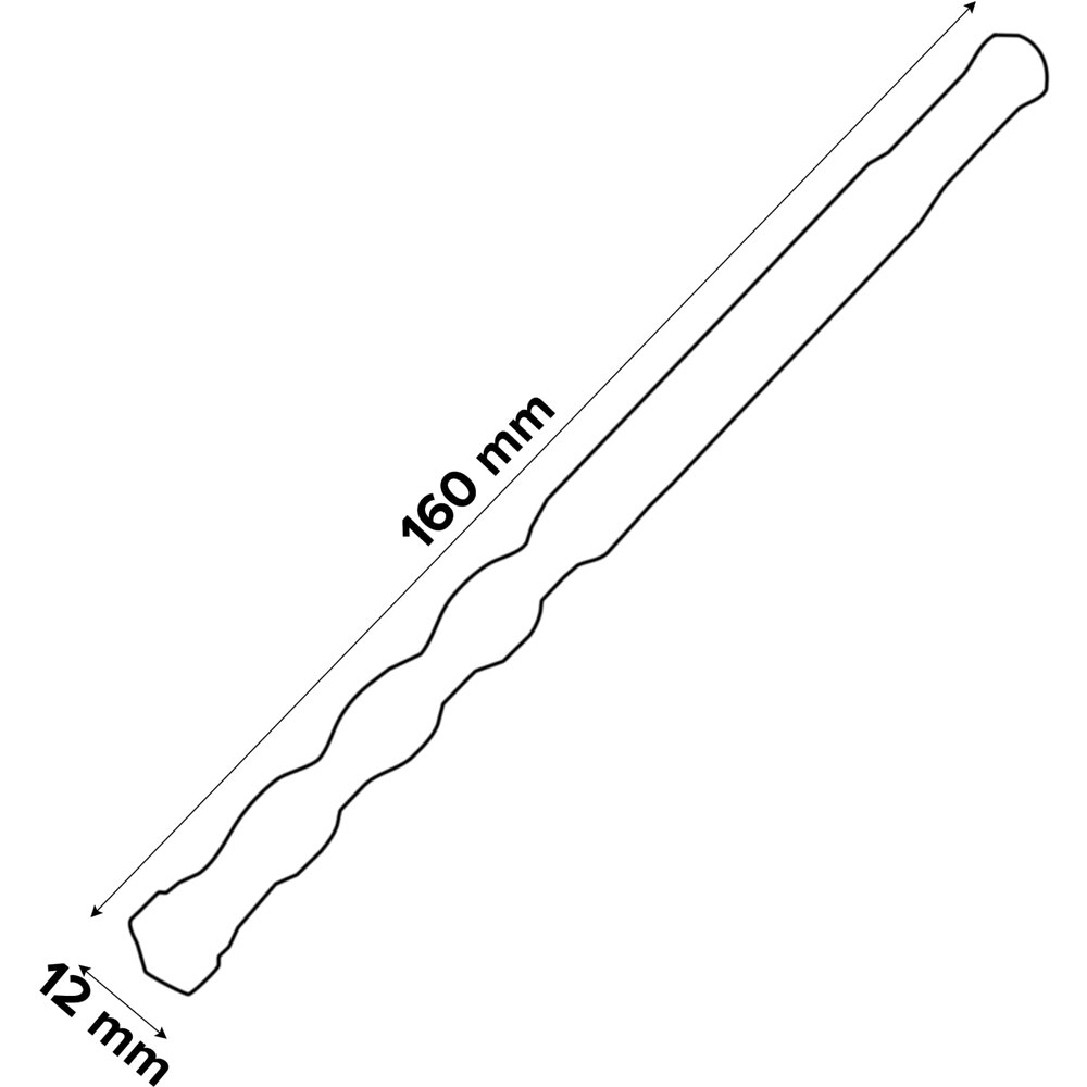 Burghiu ERBAUER, SDS Plus, 12x160mm