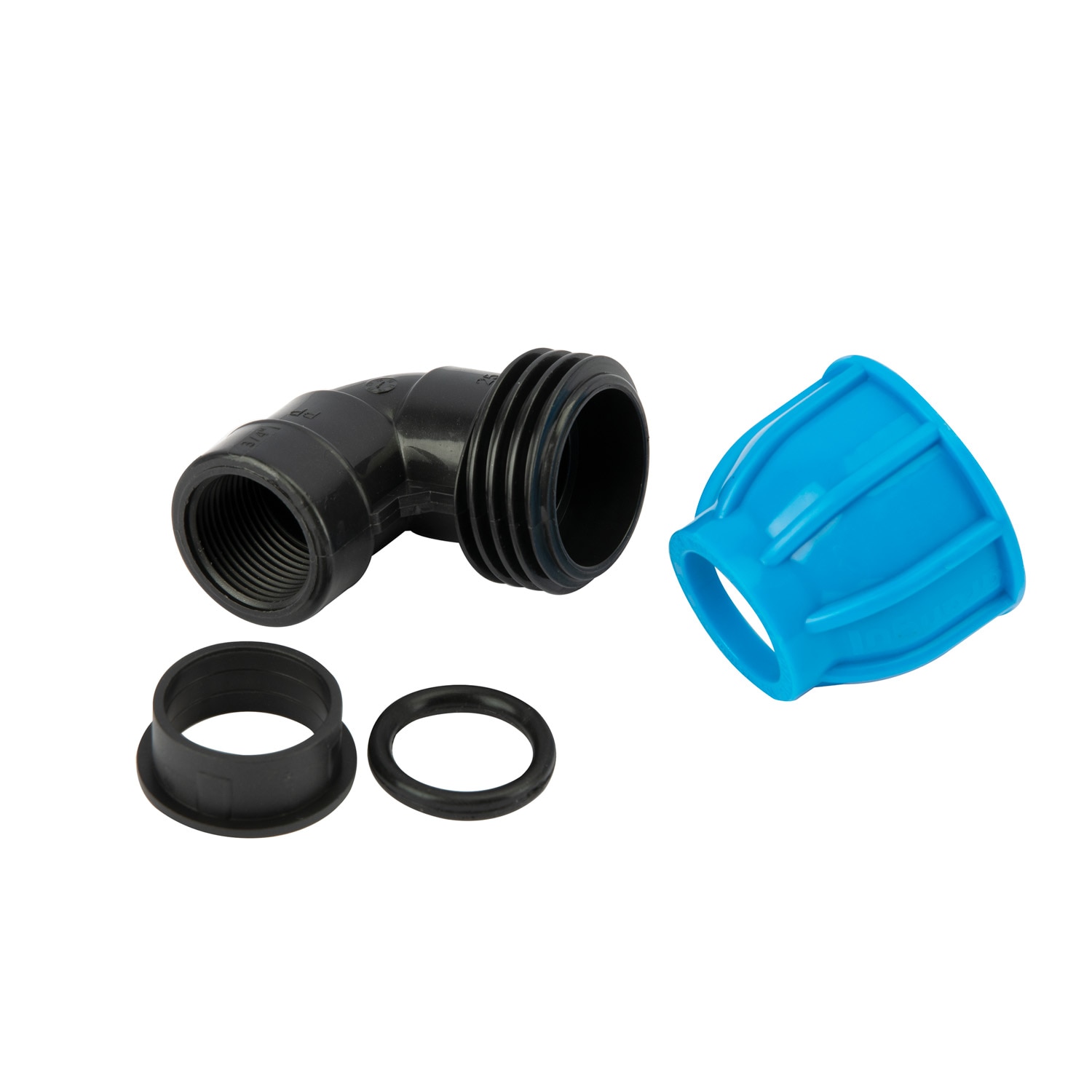 Cot compresiune 25 mm, racord 3/4, filet interor