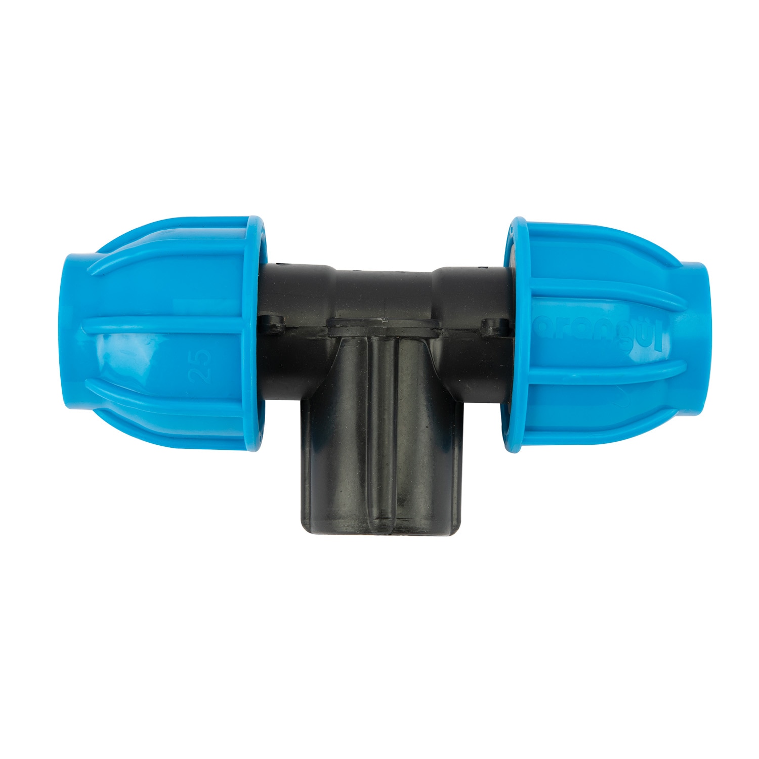 Teu compresiune egal, 25 mm, racord 3/4, filet interior