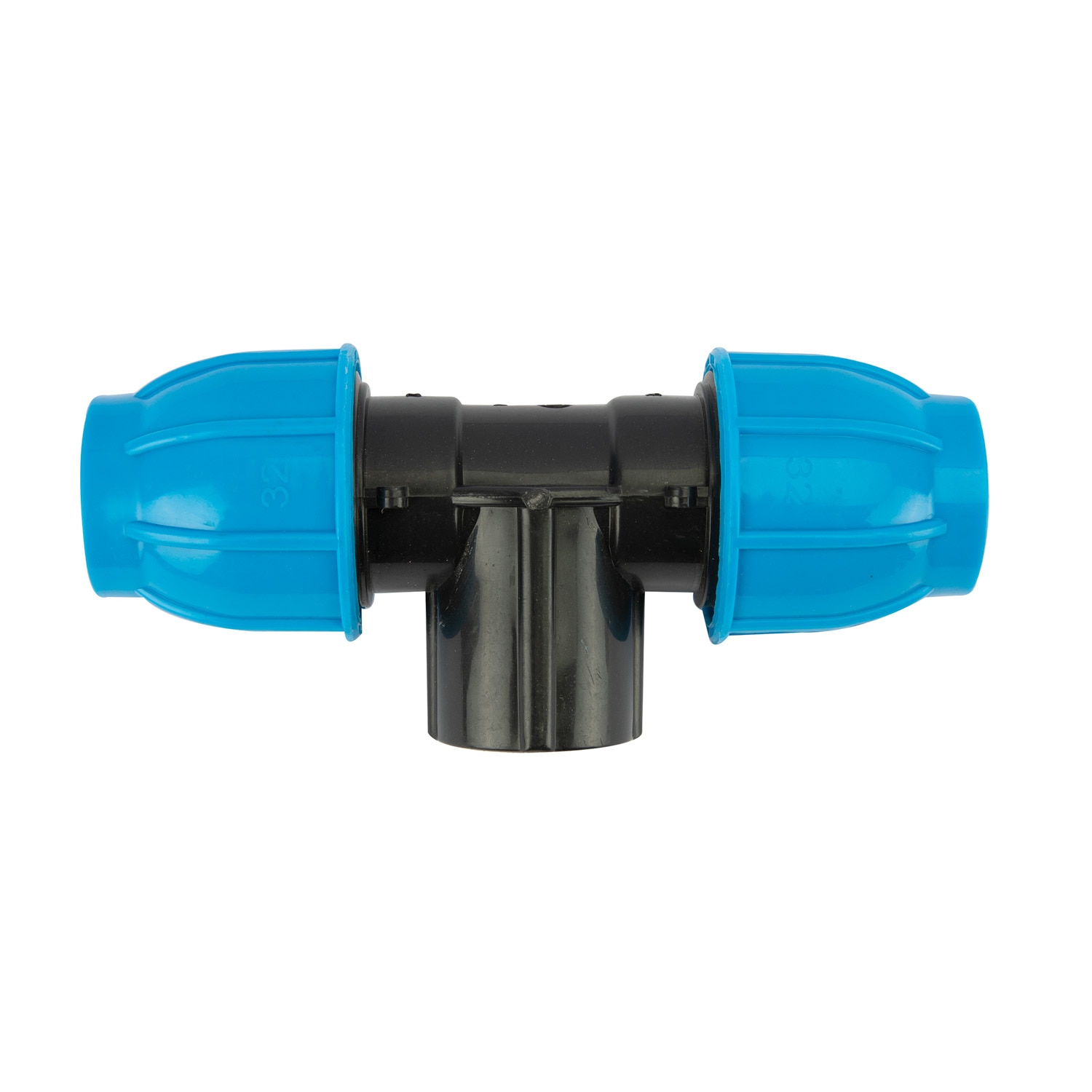 Teu compresiune egal, 32 mm, racord 1, filet interior