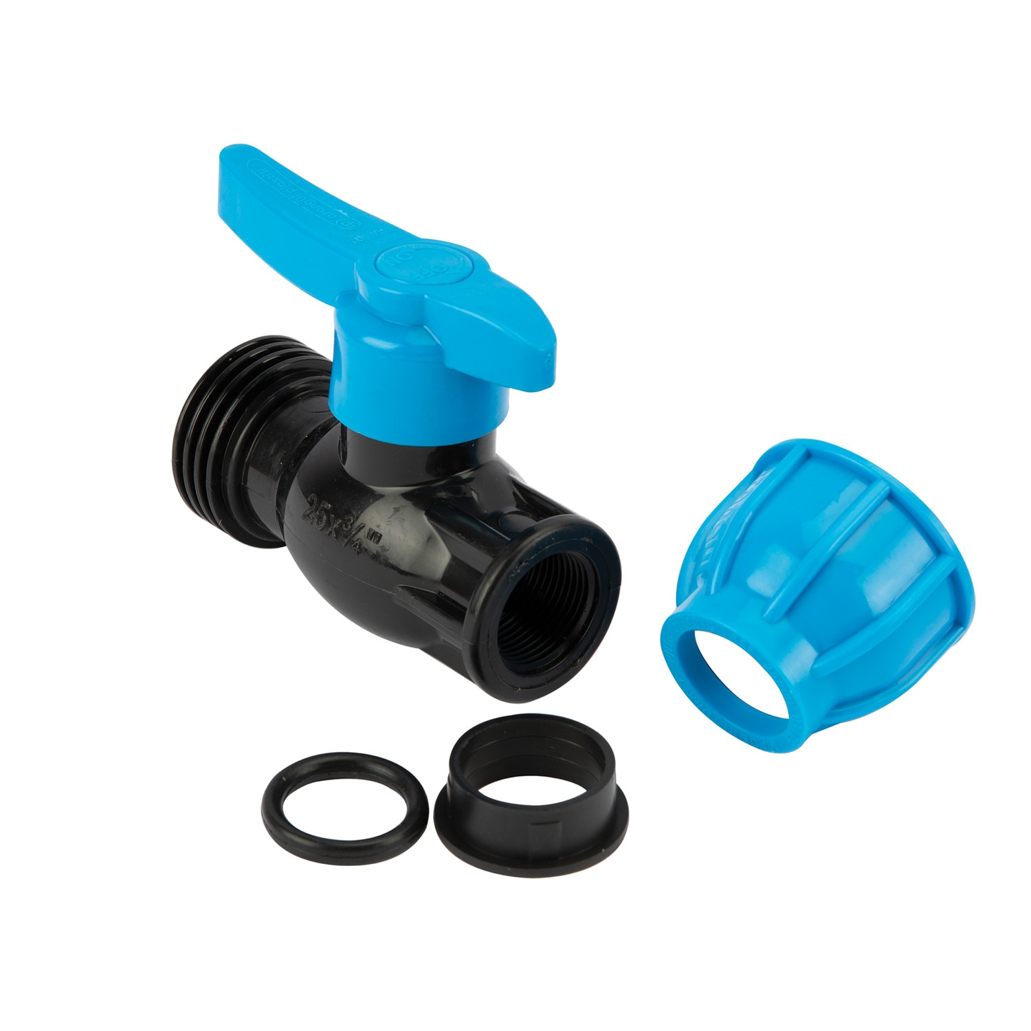 Robinet pe mufa, 25 mm, racord 3/4, filet interior