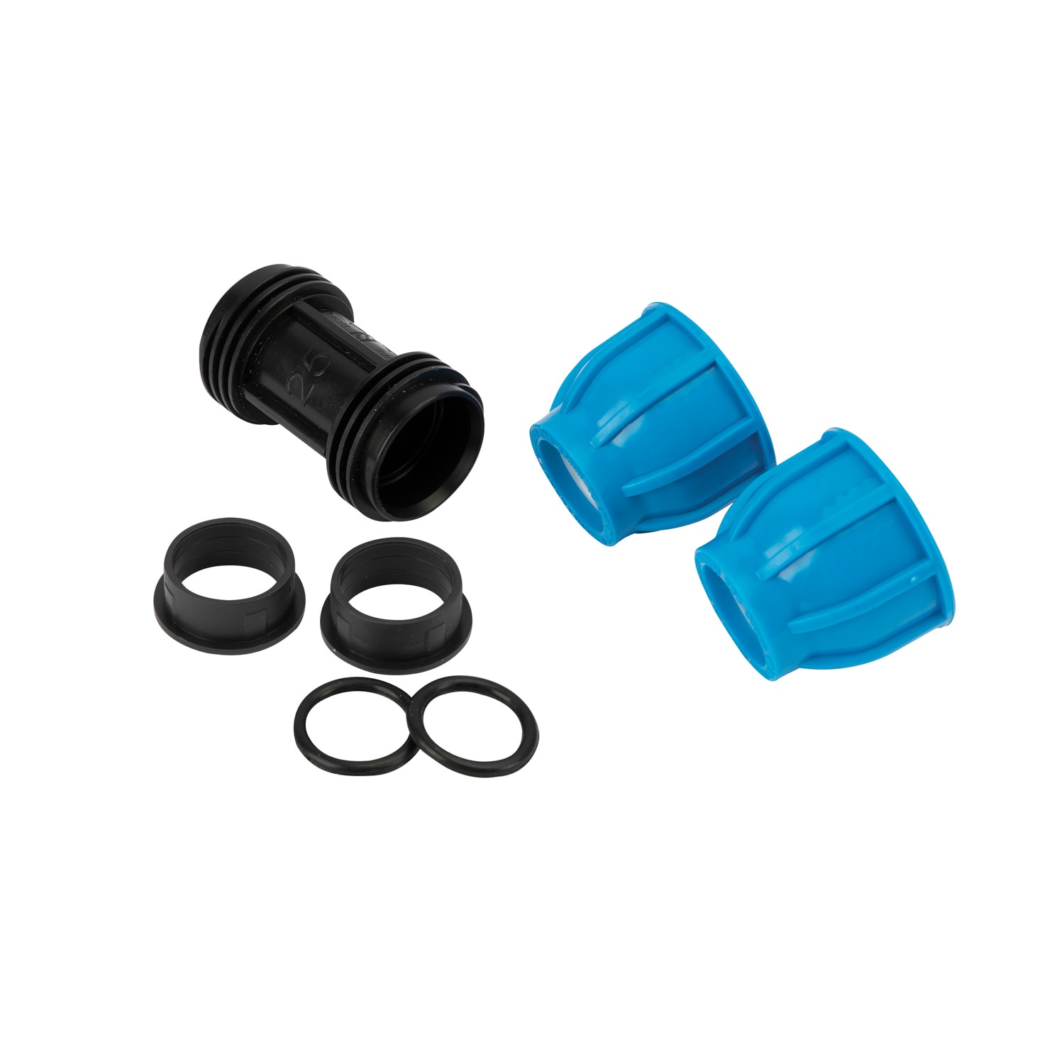 Mufa compresiune egala, 25 mm