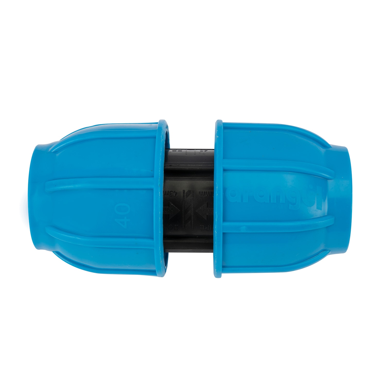 Mufa compresiune egala, 40 mm