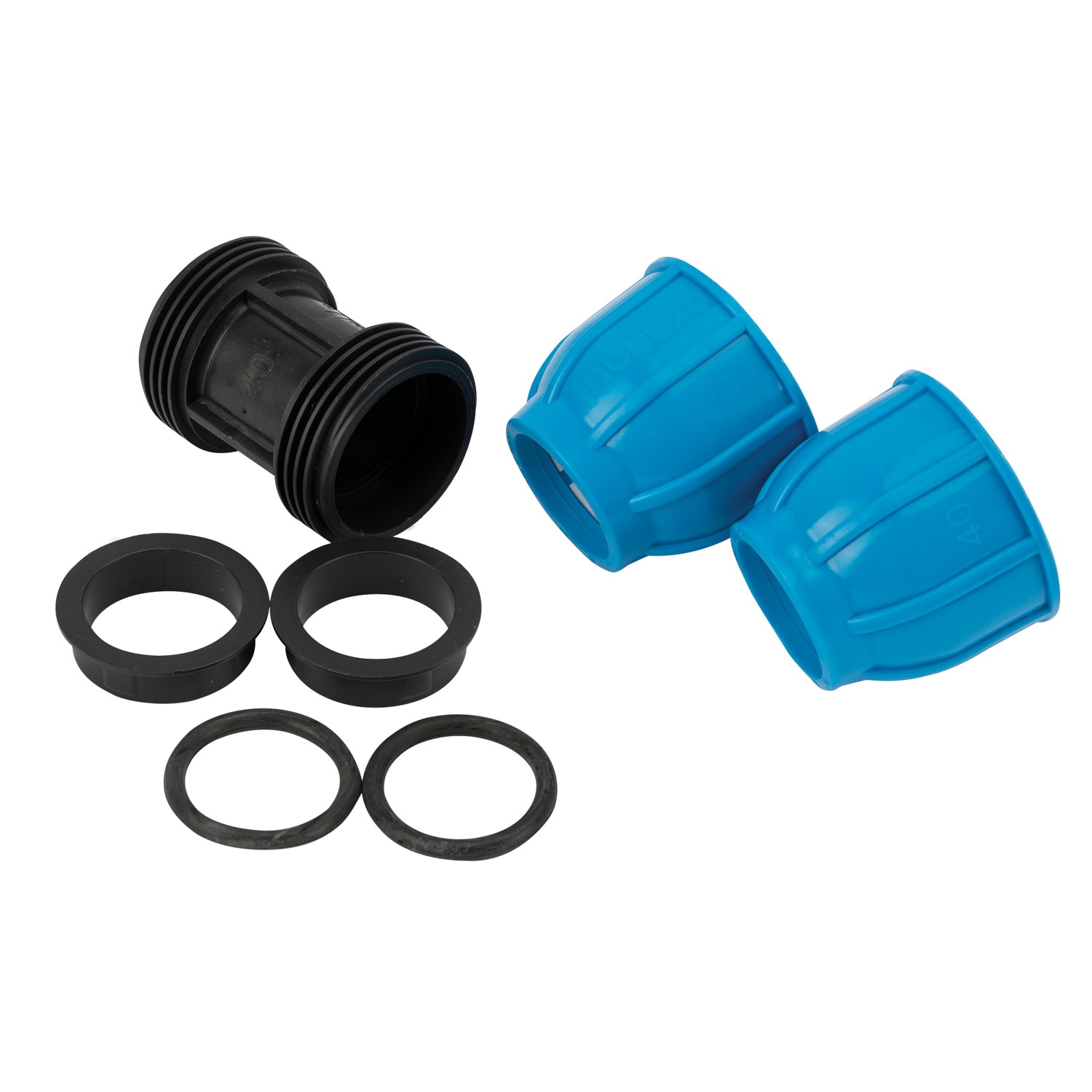 Mufa compresiune egala, 40 mm