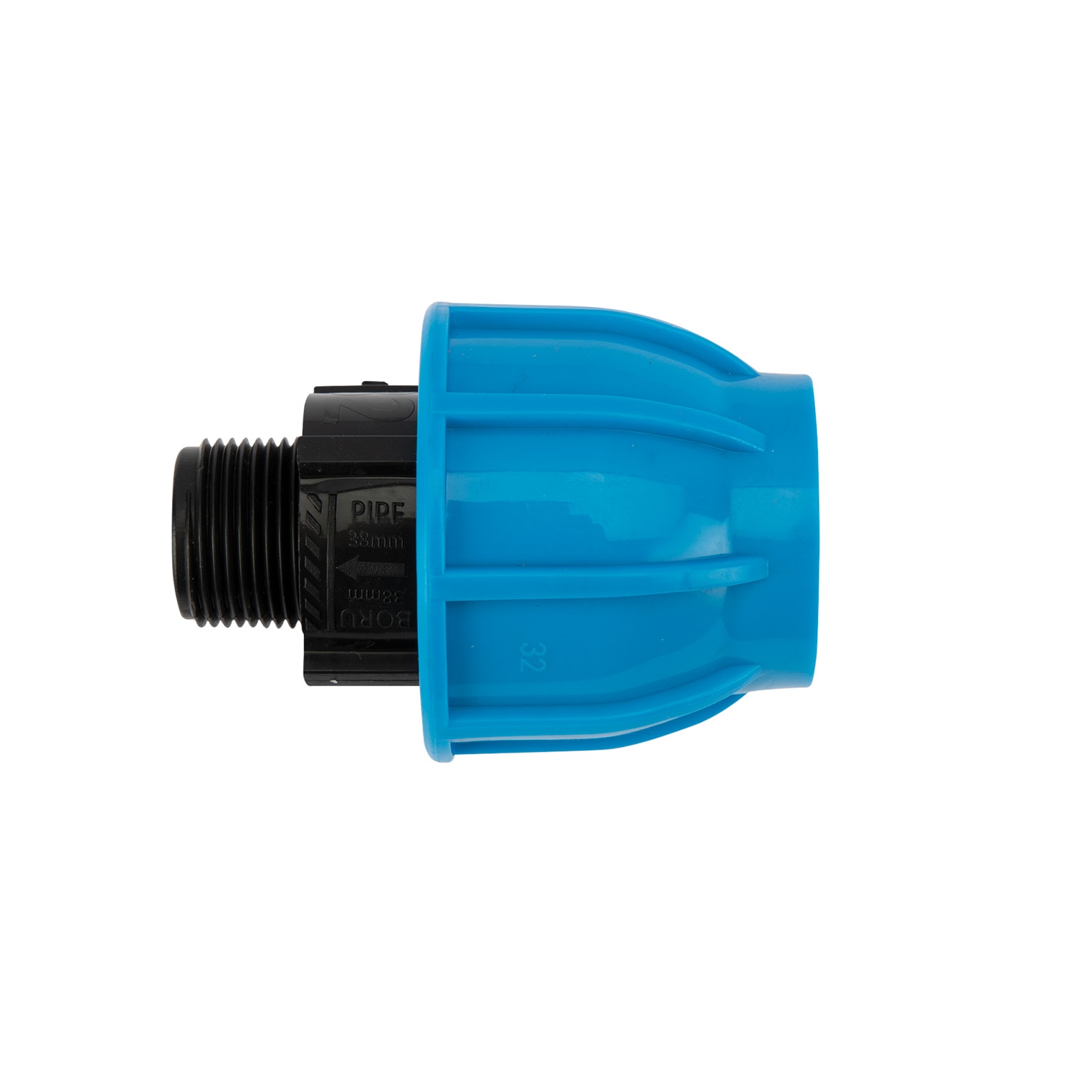 Racord compresiune, 32 mm, 3/4, filet exterior