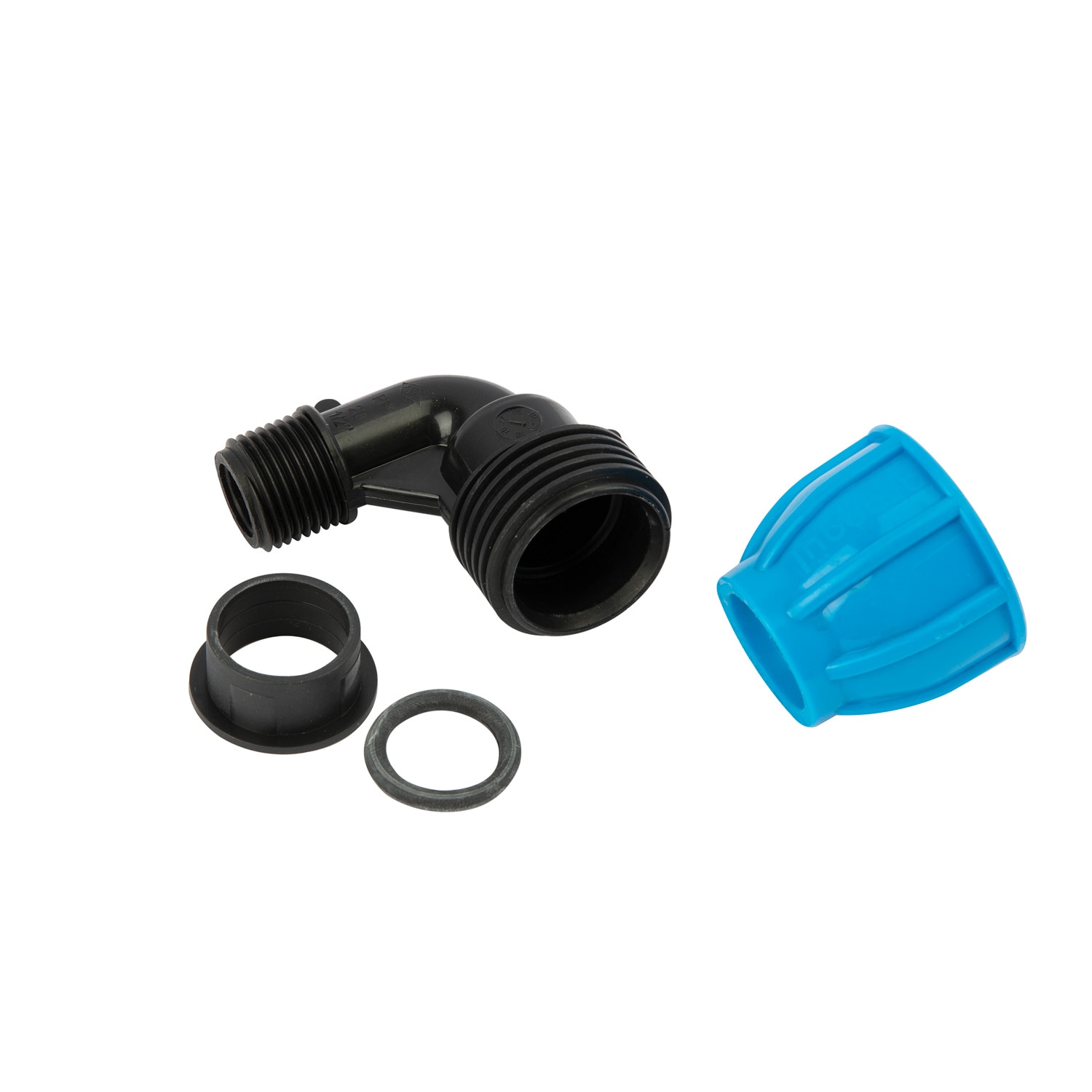 Cot compresiune 20 mm, racord 1/2, filet exterior