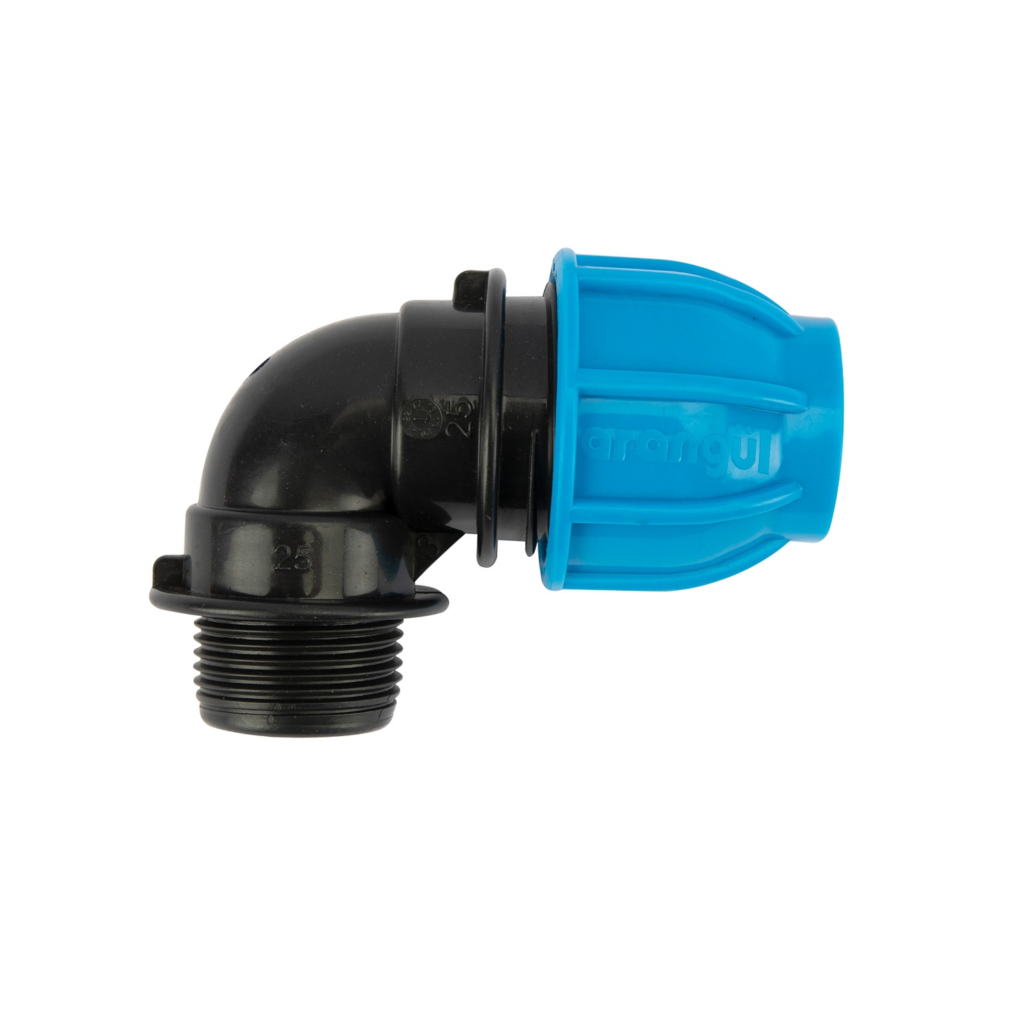 Cot compresiune 25 mm, racord 1, filet exterior