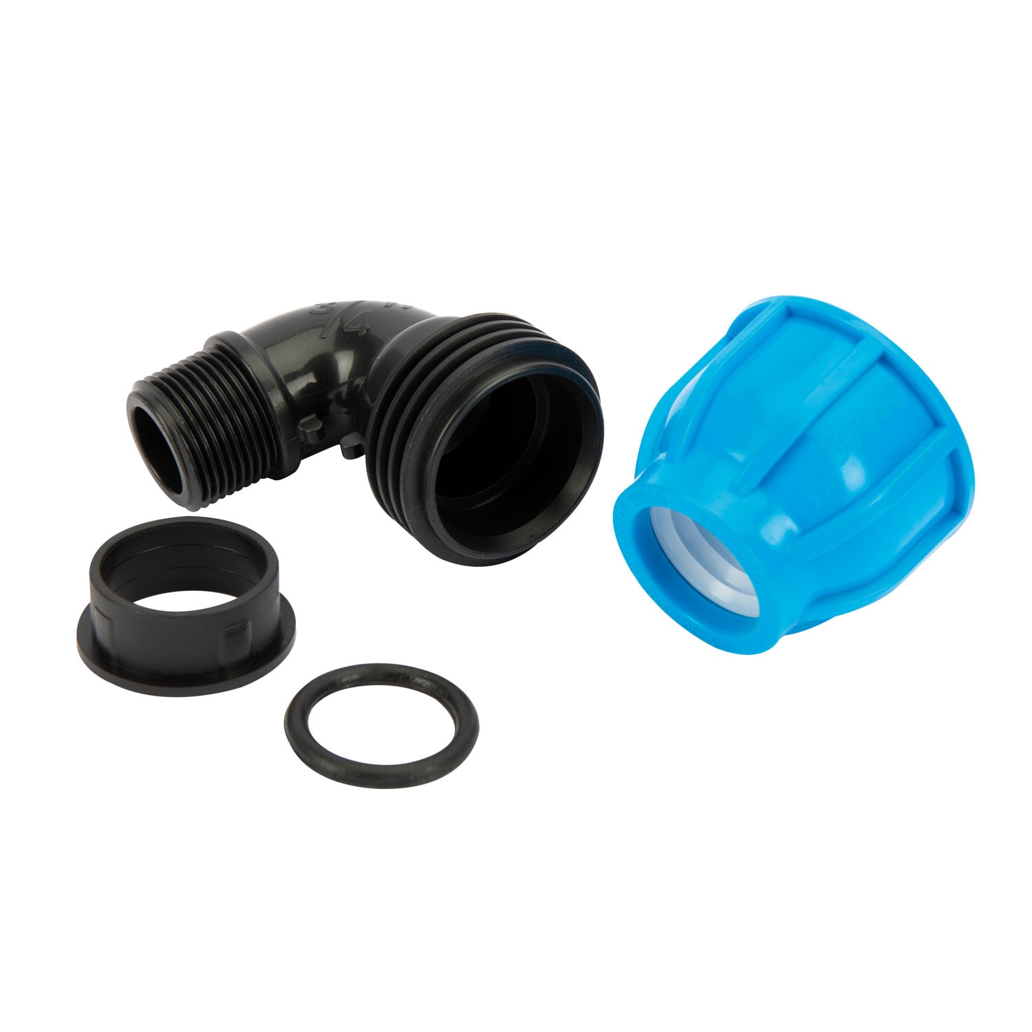 Cot compresiune 25 mm, racord 3/4, filet exterior