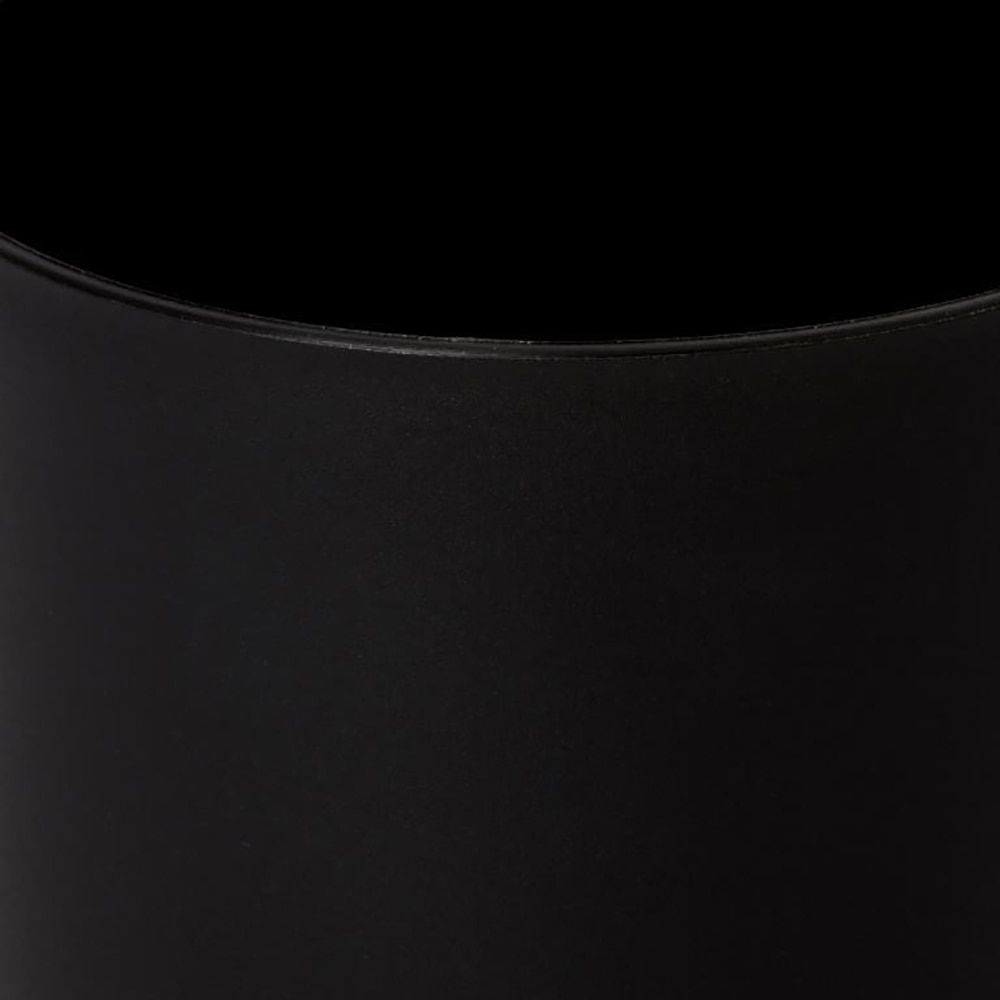 Ghiveci rotund GOODHOME, plastic, 17.6 cm, negru