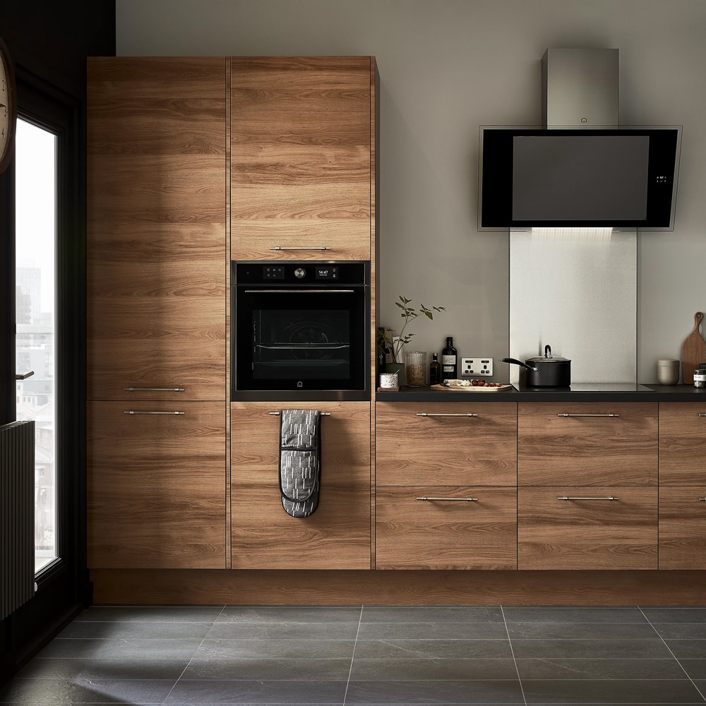 Front usa GOODHOME Chia, PAL, 59.7 x 62 x 1.8 cm, Stejar