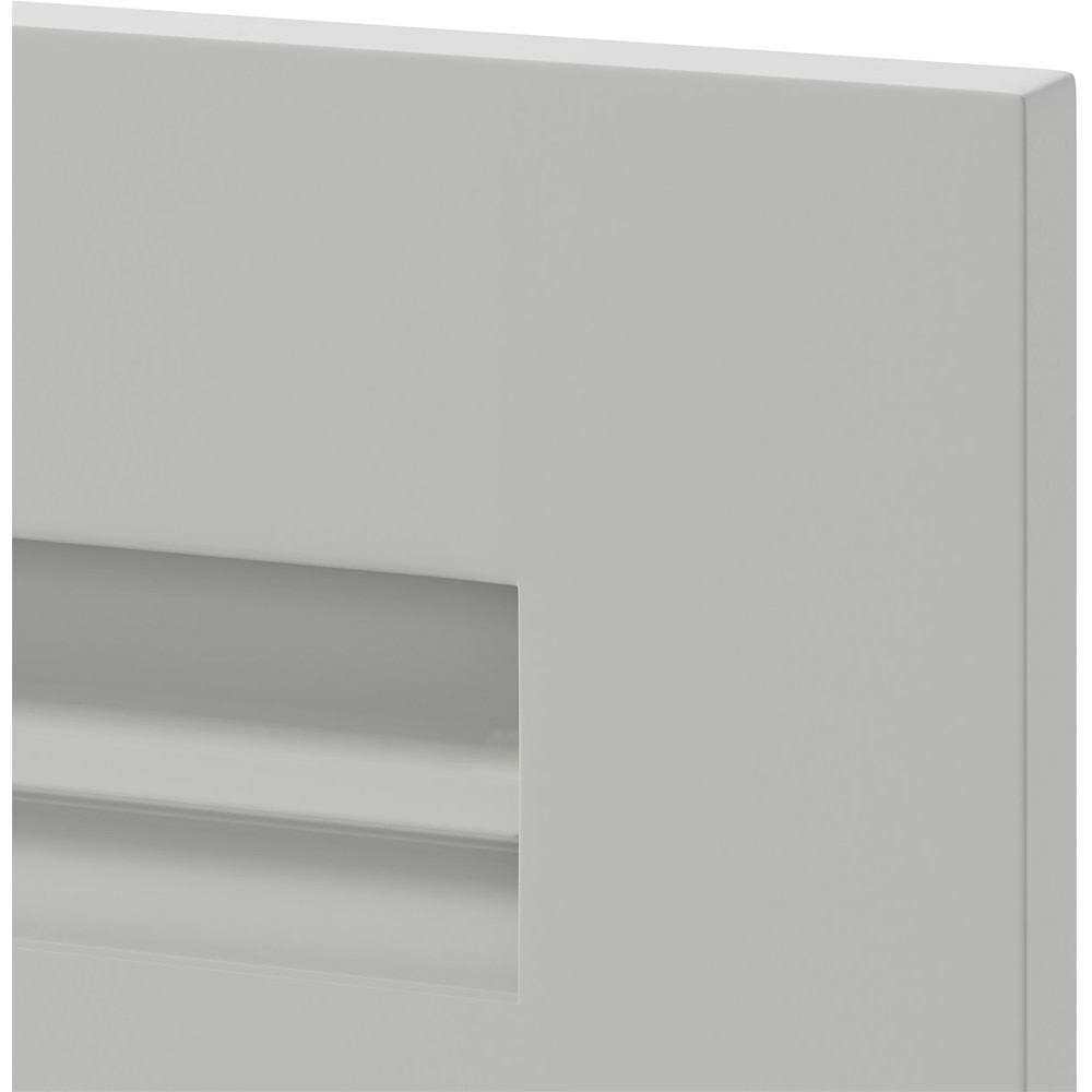 Front usa GOODHOME Garcinia, Sticla,MDF, 29.7 x 71.5 x 2 cm, Gri