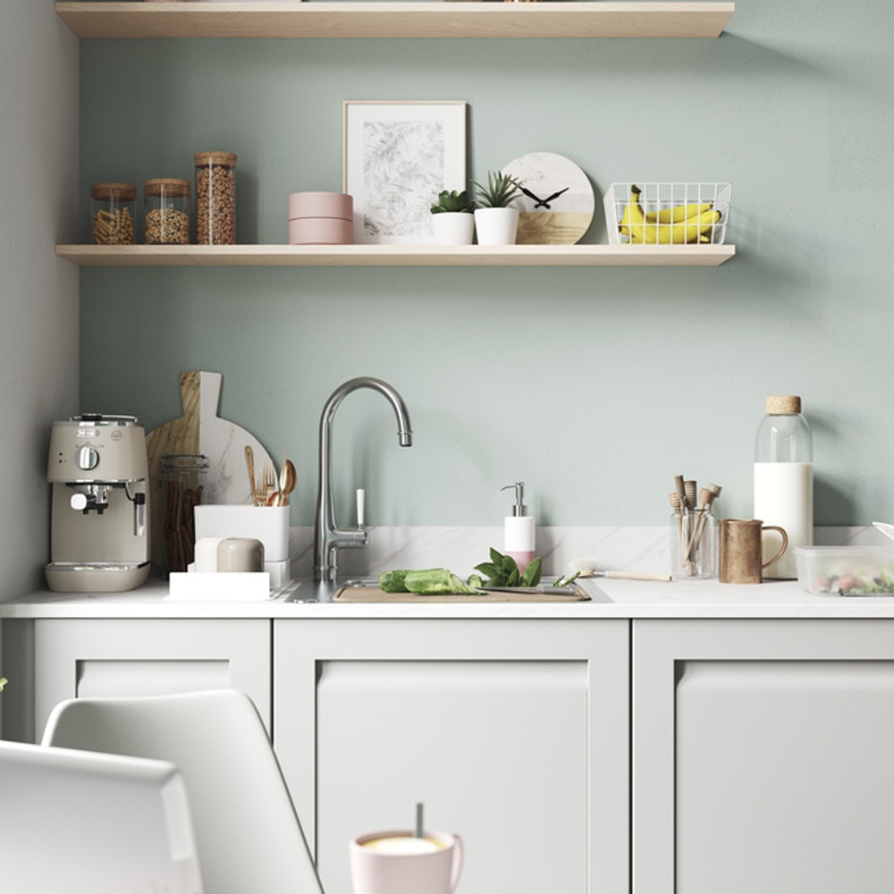 Front usa GOODHOME Garcinia, MDF, 29.7 x 71.5 x 2 cm, gri