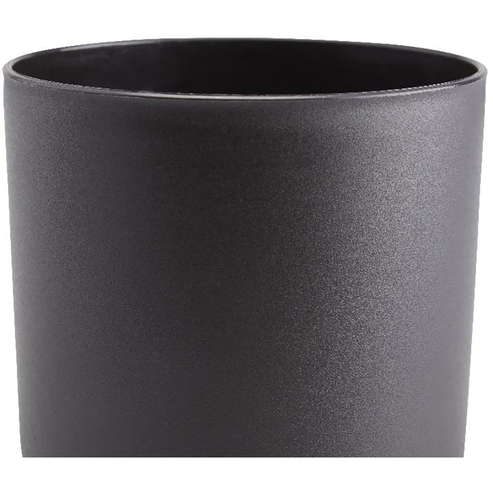 Ghiveci rotund GOODHOME, plastic, 10 cm, negru