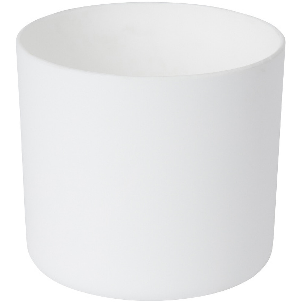 Ghiveci flori GOODHOME, plastic, D 10.5 cm, alb