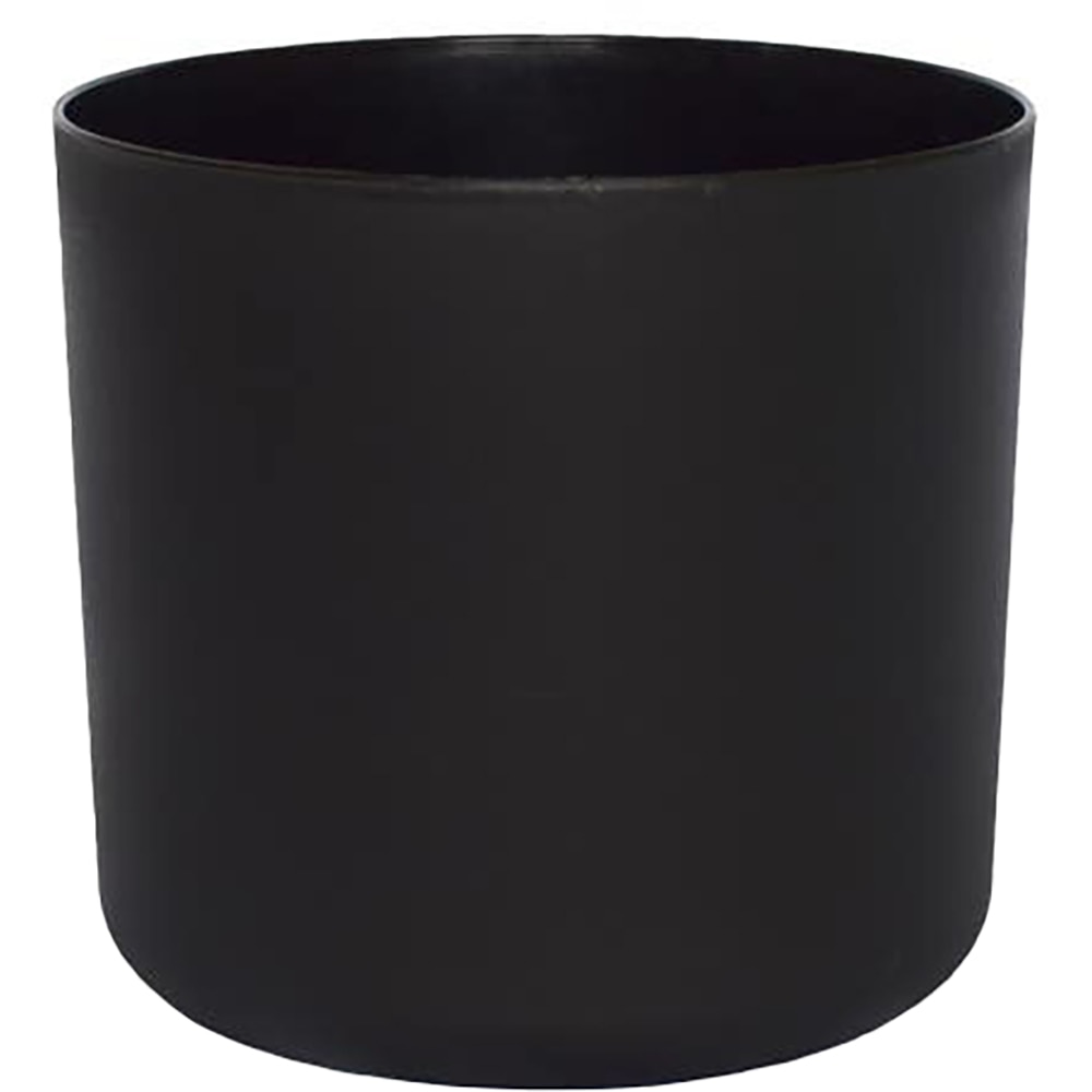 Ghiveci rotund GOODHOME, plastic, 14 cm, negru