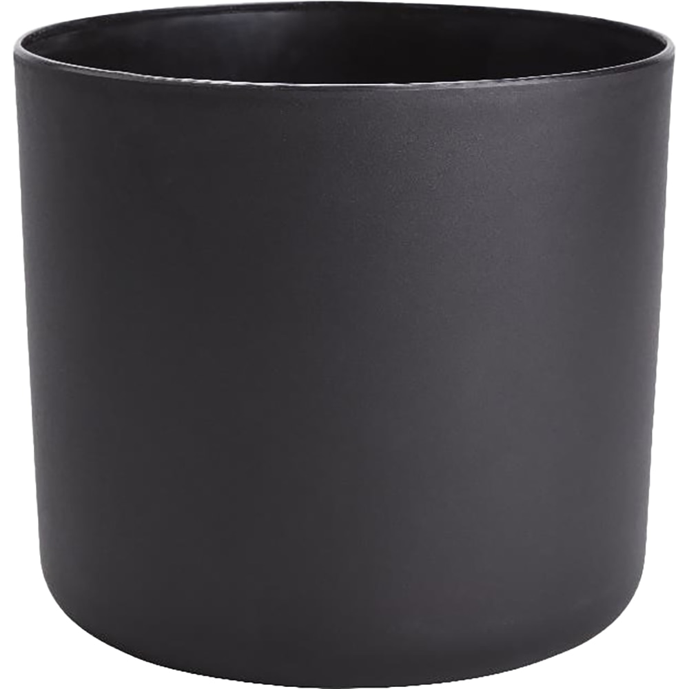 Ghiveci rotund GOODHOME, plastic, 21 cm, negru