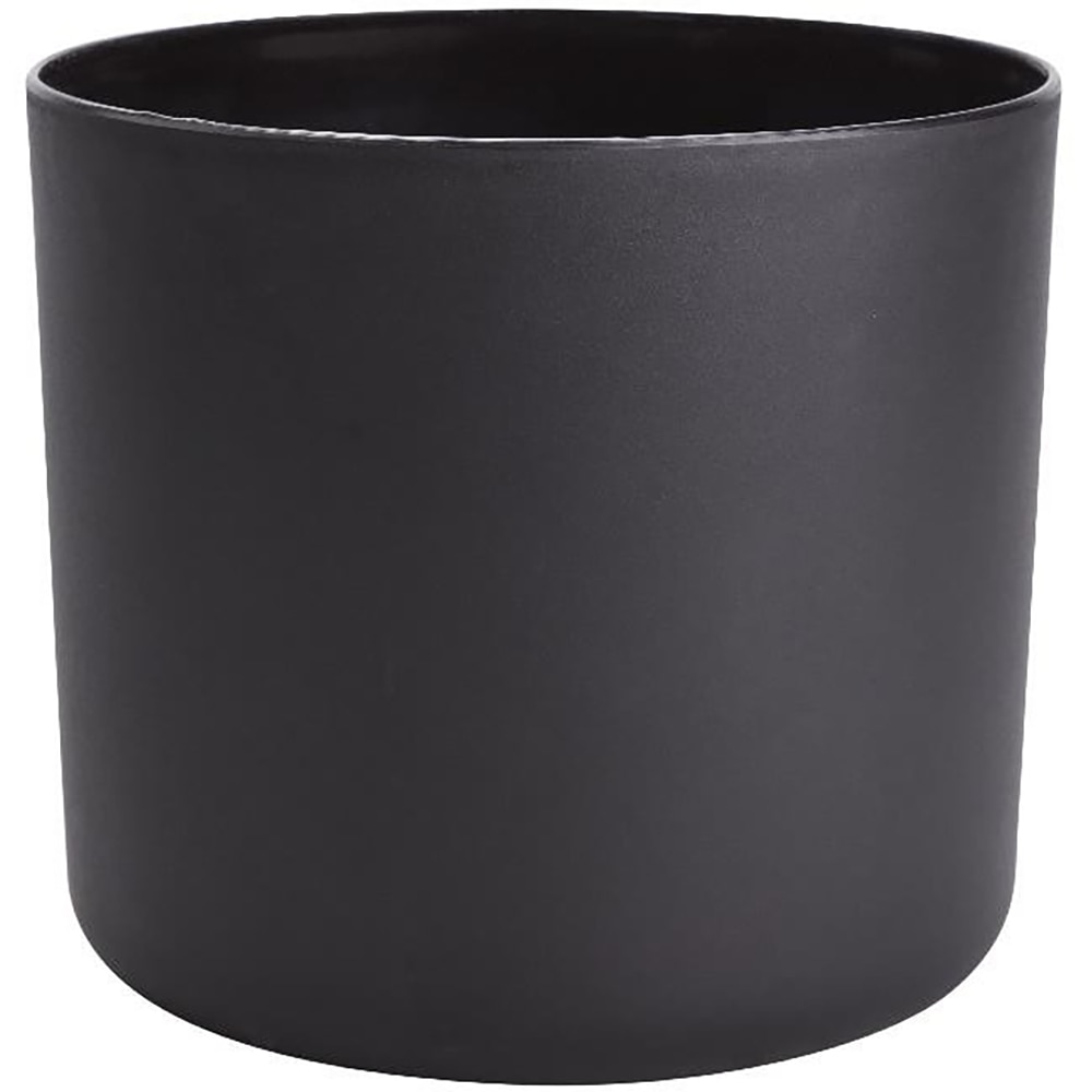 Ghiveci rotund GOODHOME, plastic, 25.1 cm, negru