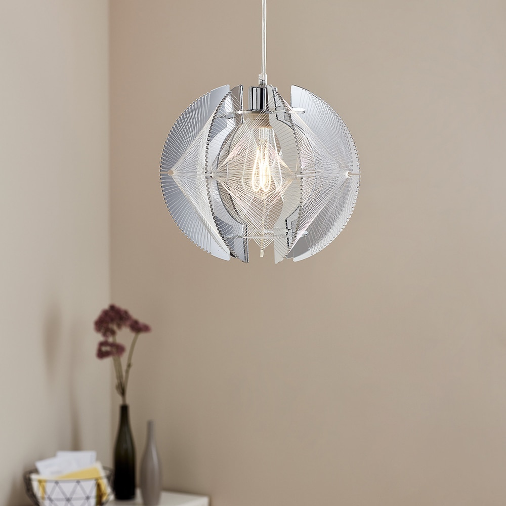 Pendul GOODHOME Bastberg, E27, 42W, transparent