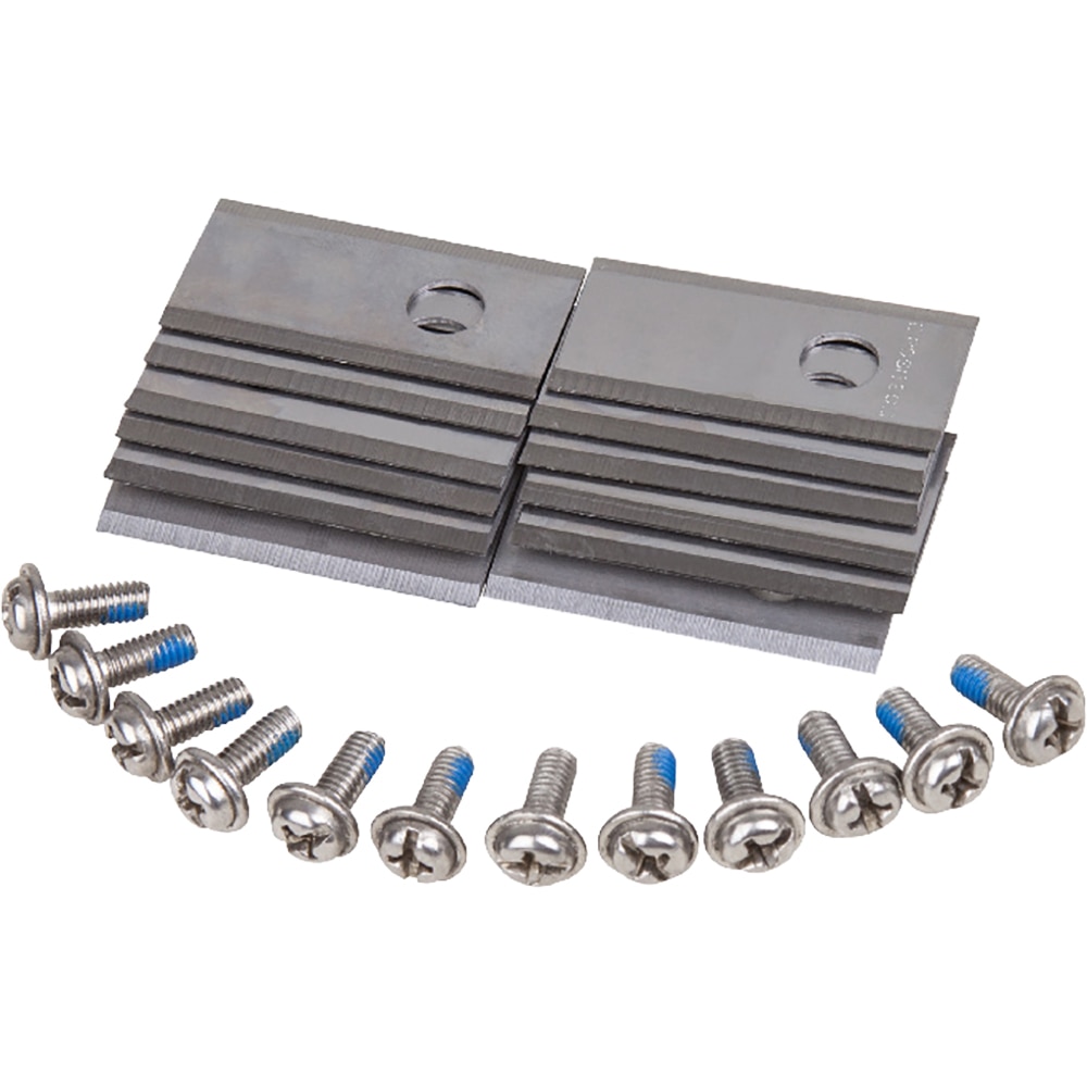 Placute si suruburi robot tuns gazon MAC ALLISTER, 12 buc, otel