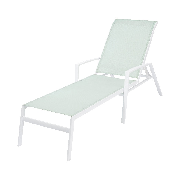 Sezlong GOODHOME Swindon, 88 x 63 cm, sarcina maxima 100 kg, aluminiu si panza, verde