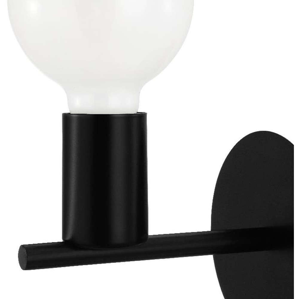 Aplica GOODHOME Darrah, 60W, E27, IP20, negru