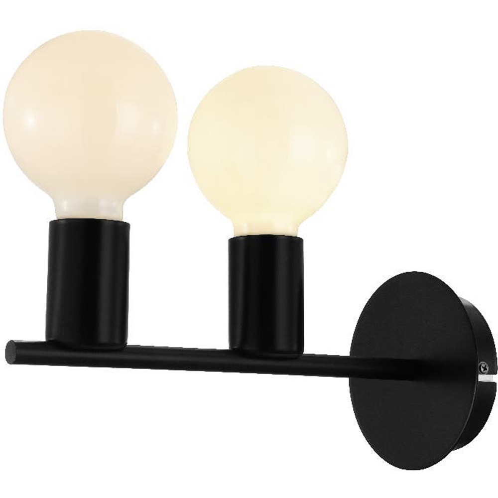 Aplica GOODHOME Darrah, 120W, E27, IP20, negru