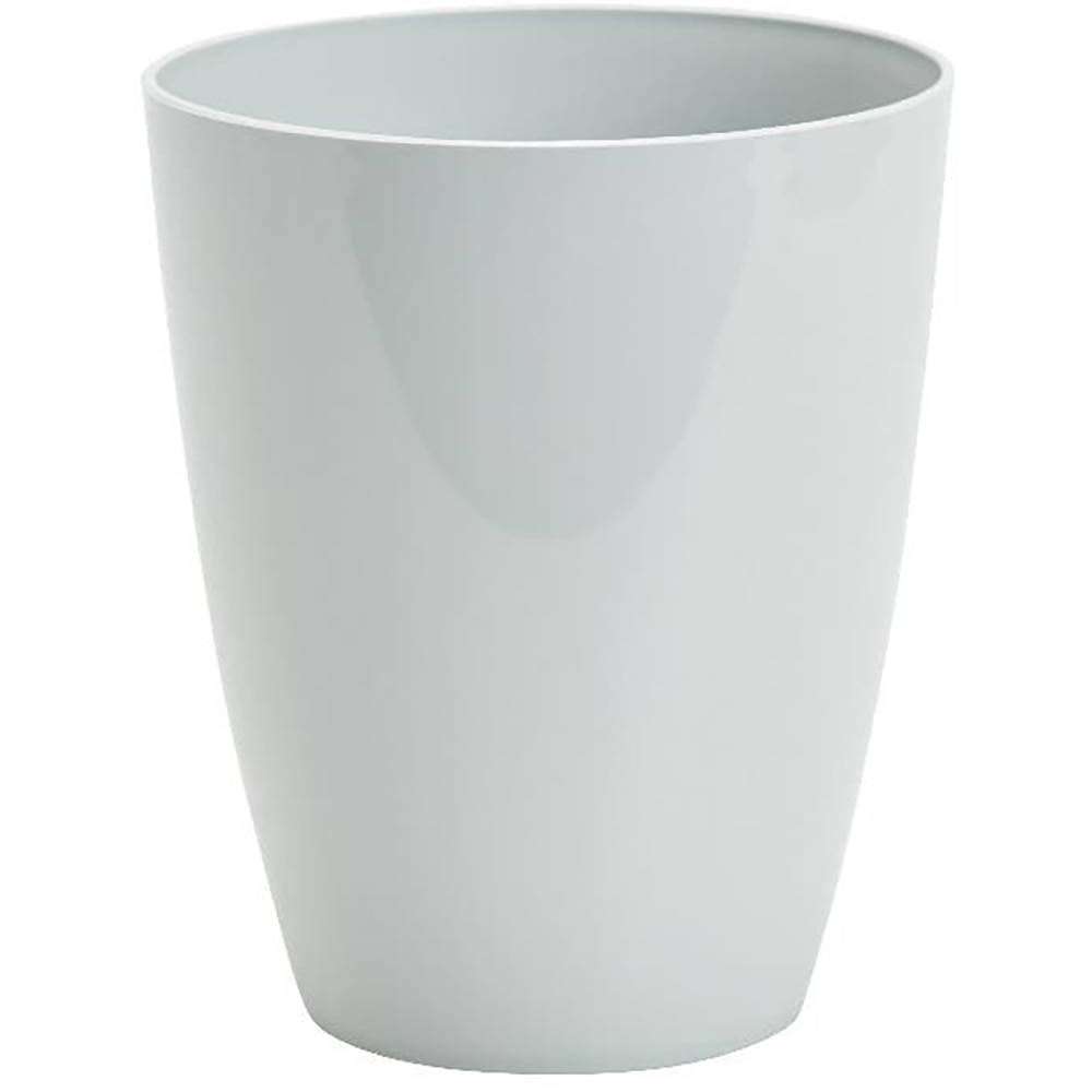 Ghiveci rotund pentru orhidee GOODHOME, plastic, 13.2 cm, alb