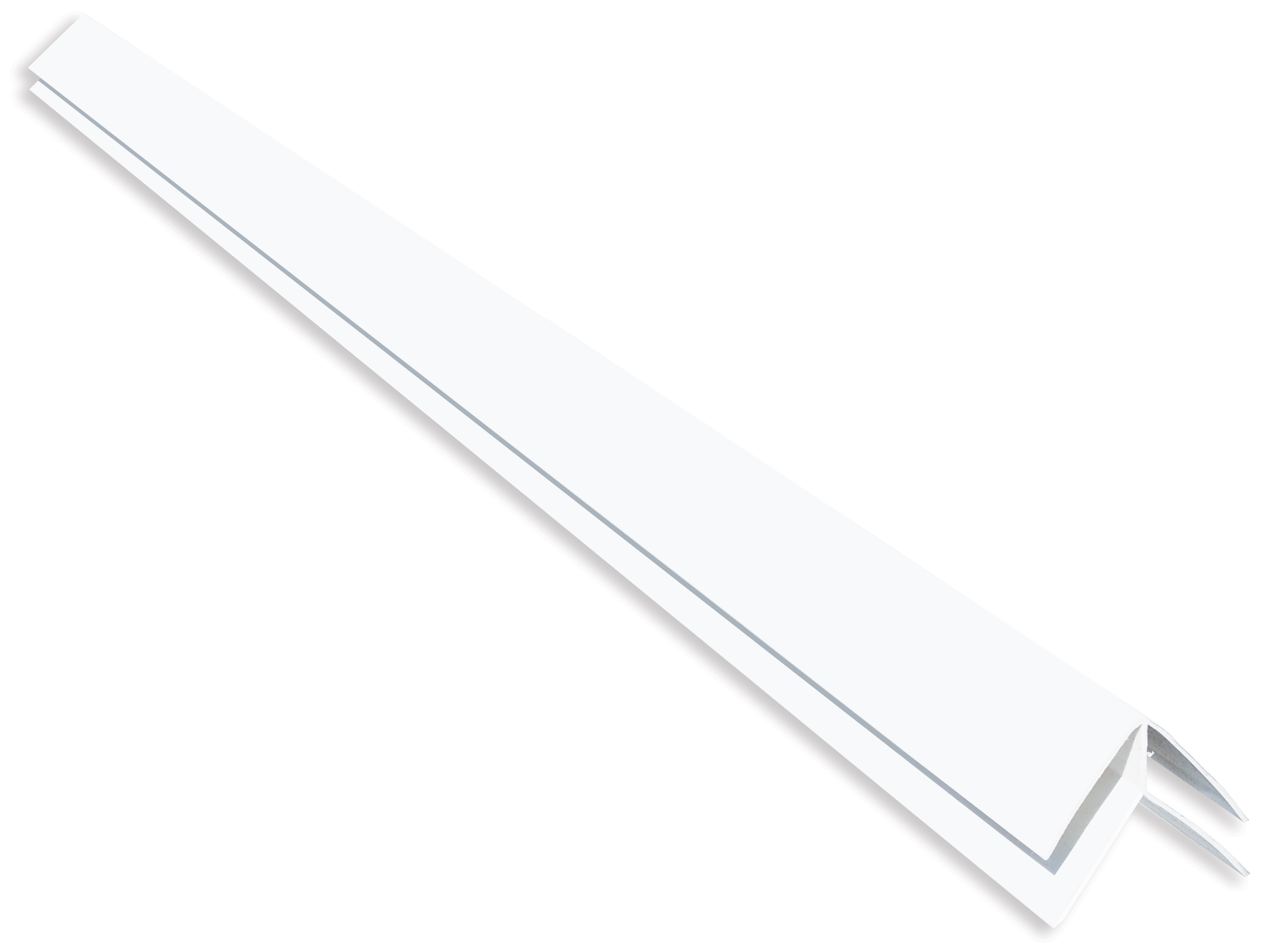 Profil lambriu, Alb colt exterior, 2.7 m