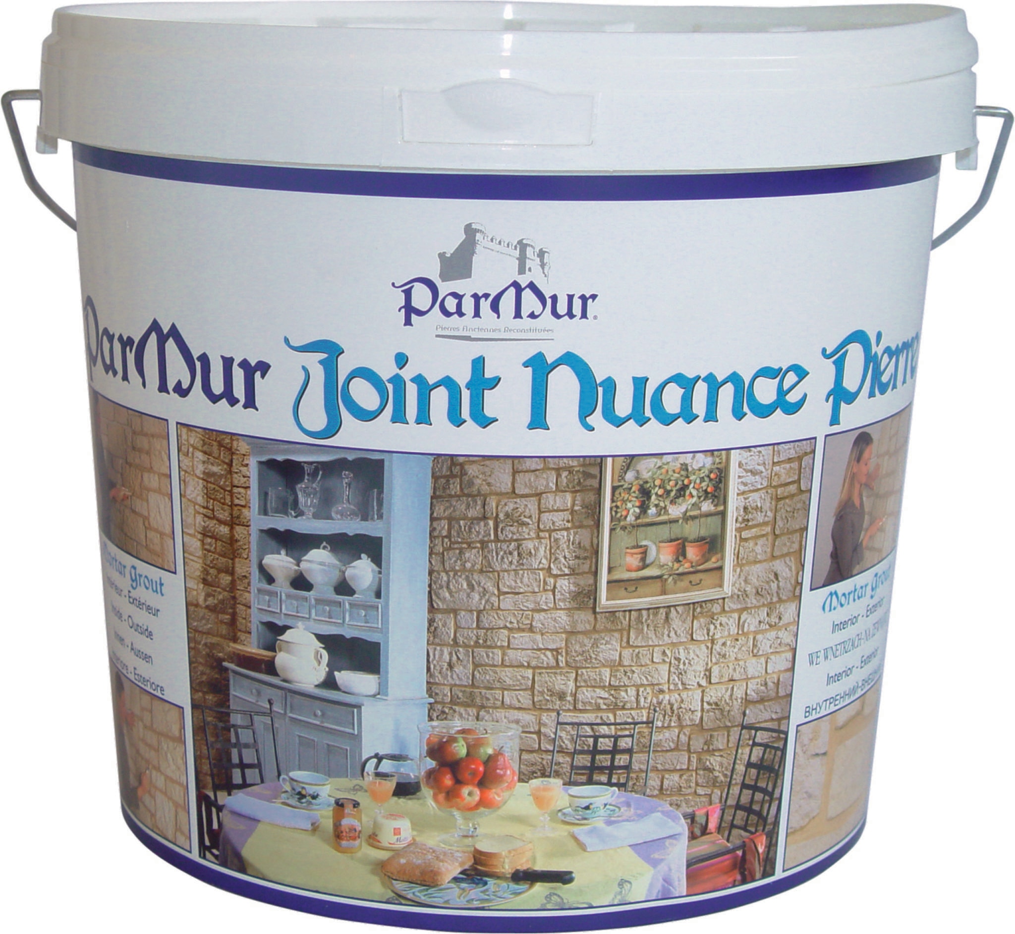 Chit pentru rosturi, interior-exterior, crem, 15 kg  Parmur