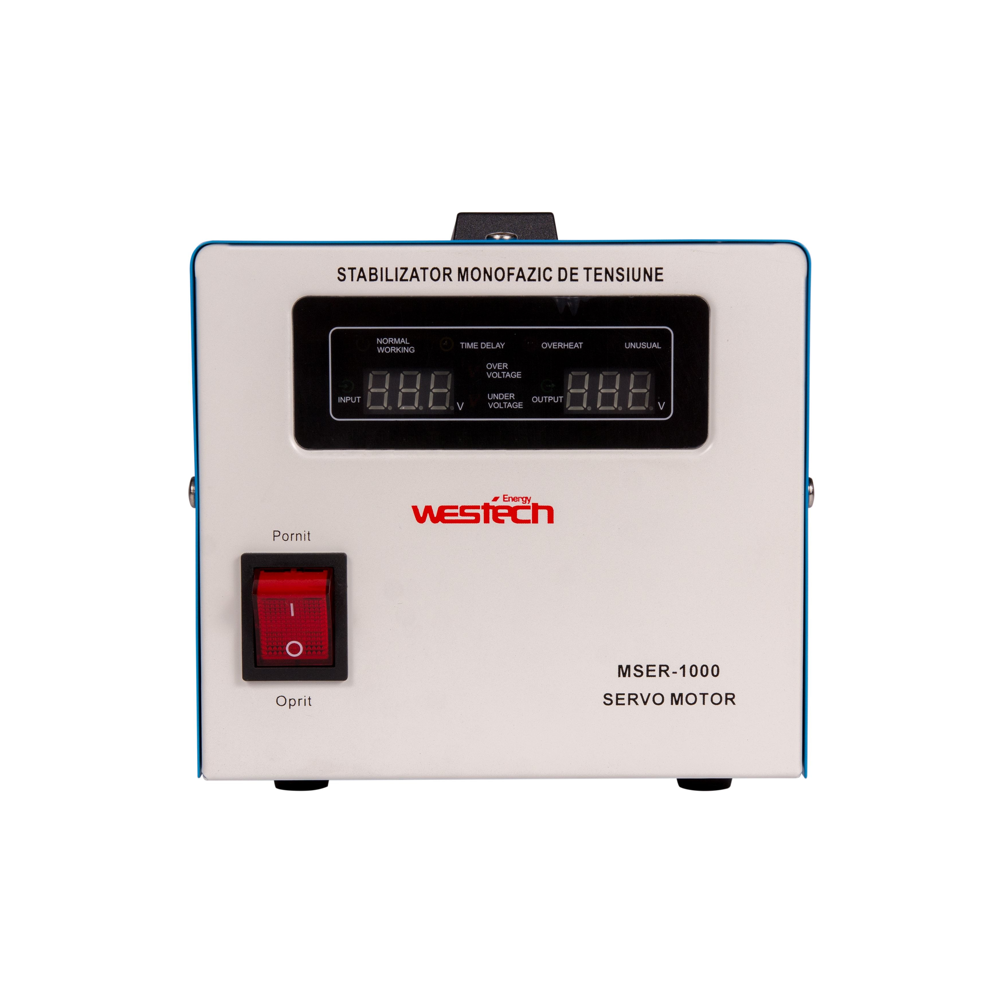 Stabilizator tensiune cu servomotor 1000 VA • Westech
