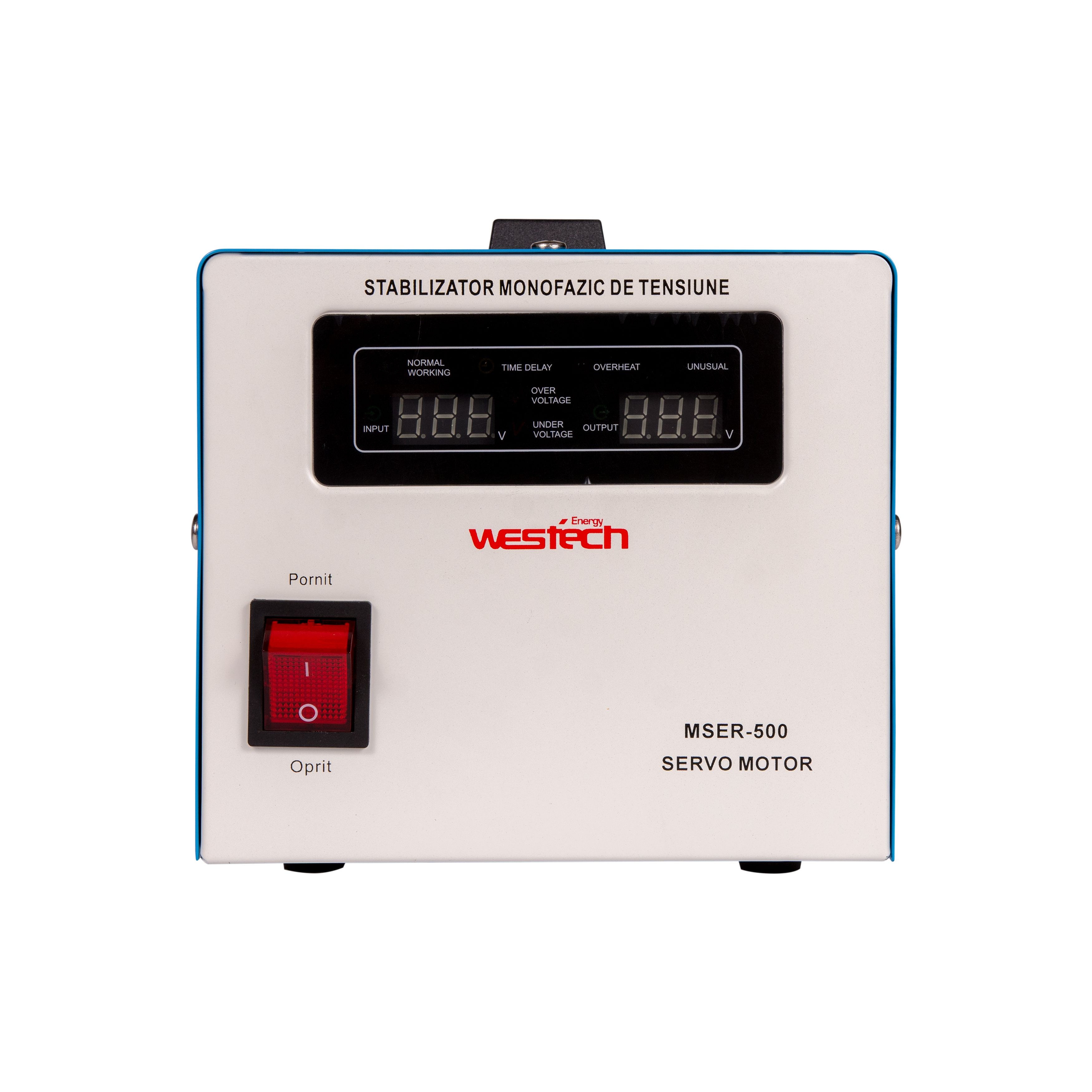 Stabilizator tensiune cu servomotor 500 VA • Westech