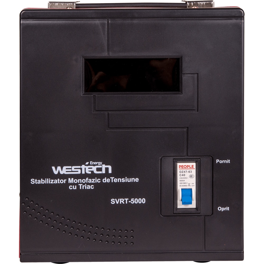 Stabilizator tensiune WESTECH SVRT, 5000VA, 2750W, 11.95A