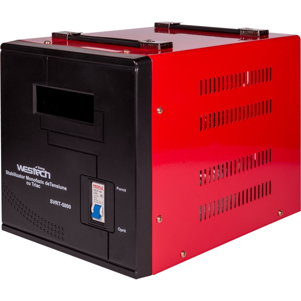 Stabilizator tensiune WESTECH SVRT, 5000VA, 2750W, 11.95A