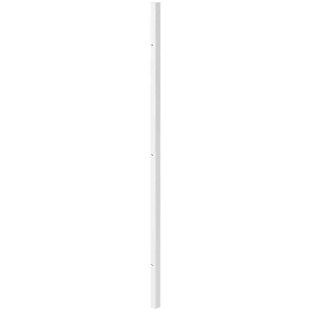 Bagheta colt GOODHOME Stevia, MDF, 71.5 x 2.05 x 1.8 cm, alb
