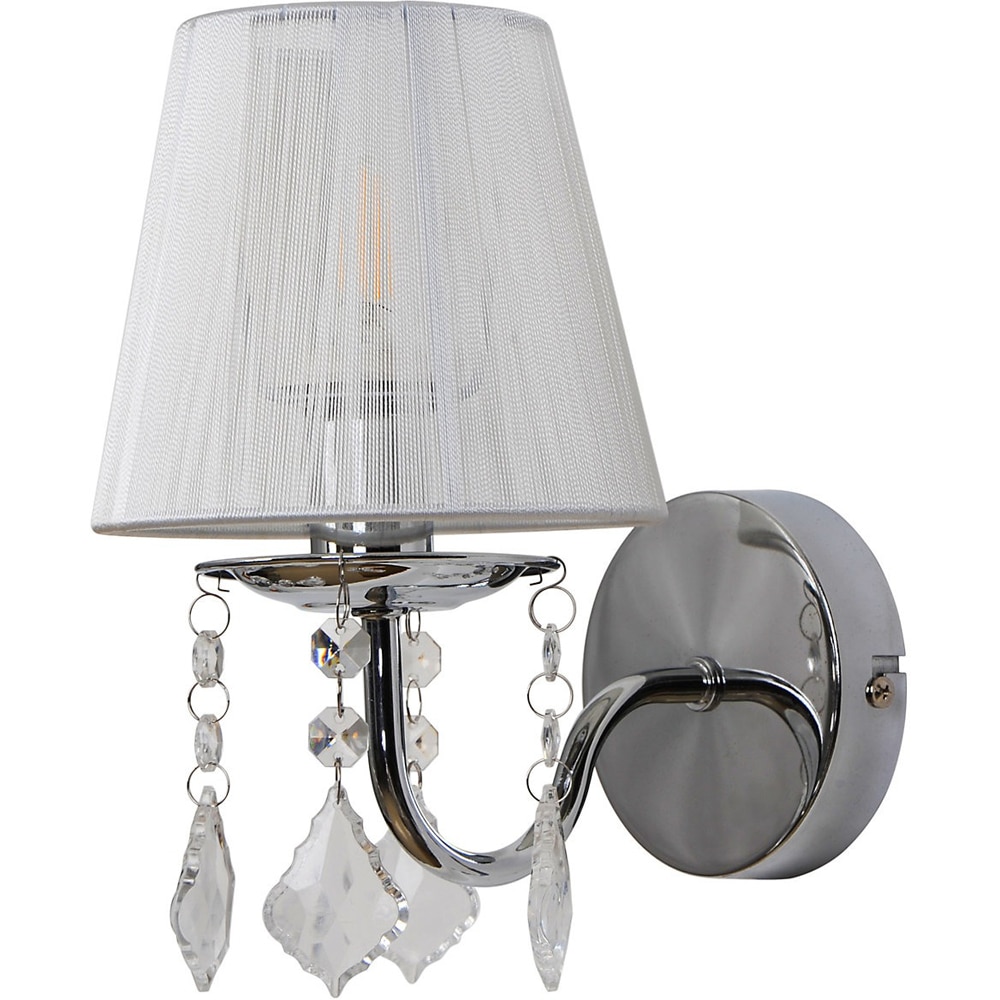 Aplica de perete Hovland GoodHome, E14, LED compatibil, corp metalic, gri