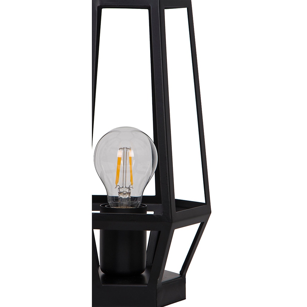 Veioza GOODHOME Nantan, E27, IP20, negru