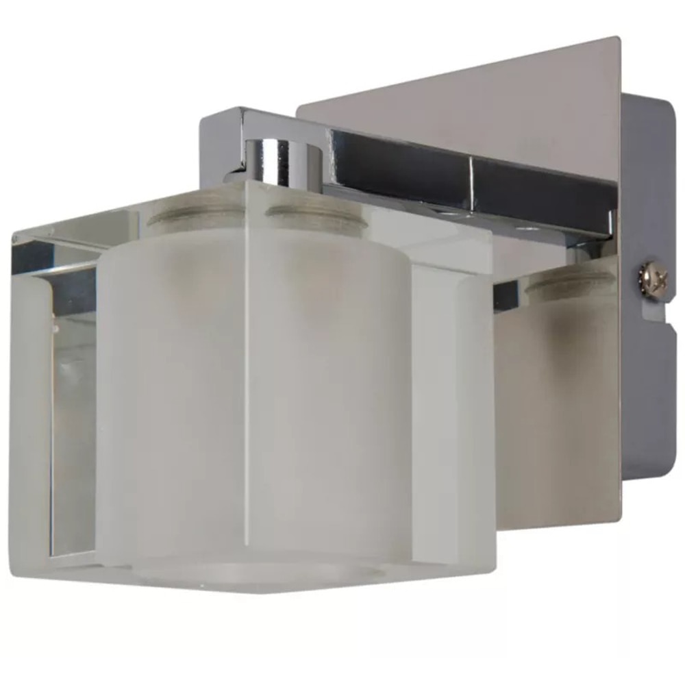 Aplica de perete Vergam GoodHome, 1  G9, LED compatibil, argintiu
