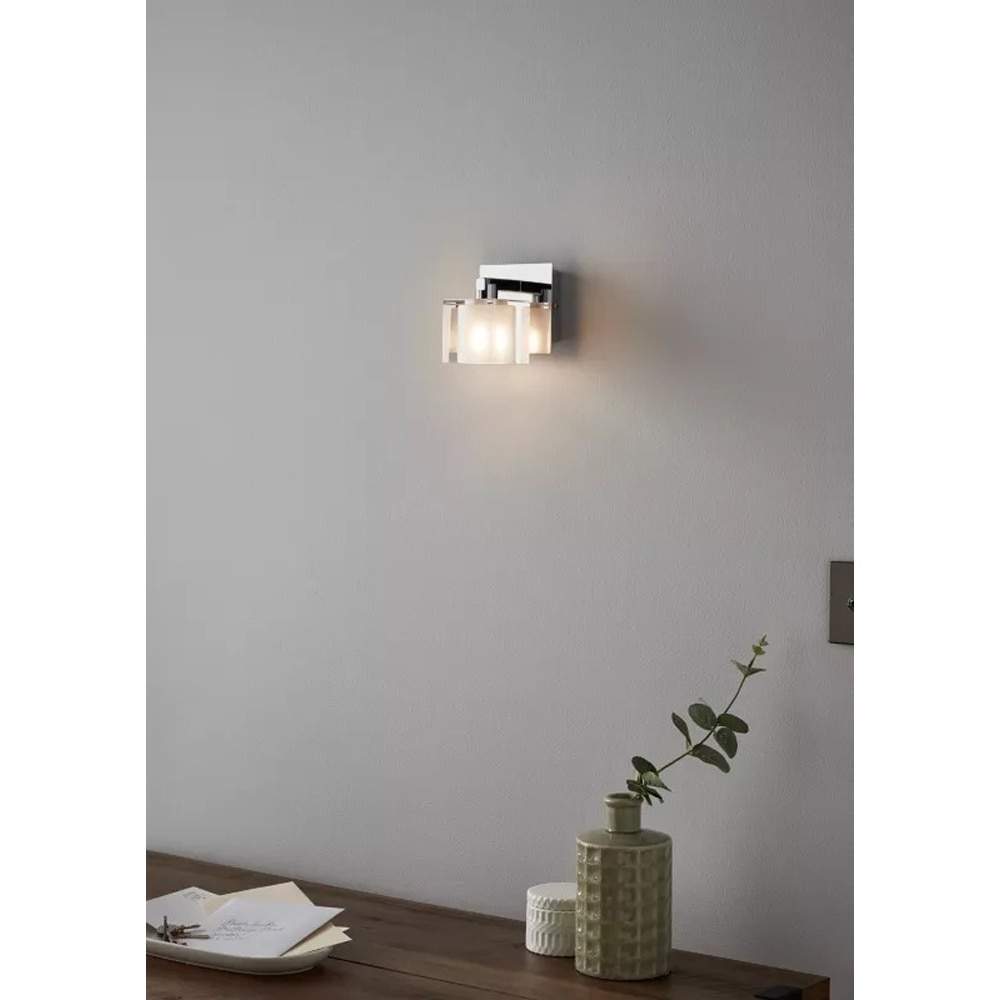 Aplica de perete Vergam GoodHome, 1  G9, LED compatibil, argintiu