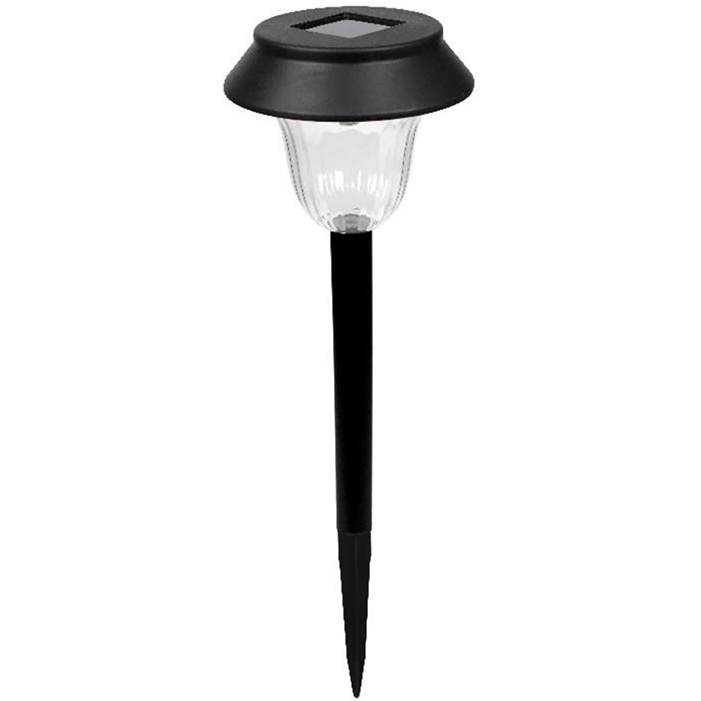 Lampa solara LED, 0.01 W, 300 mAh, 10000 K, plastic, negru