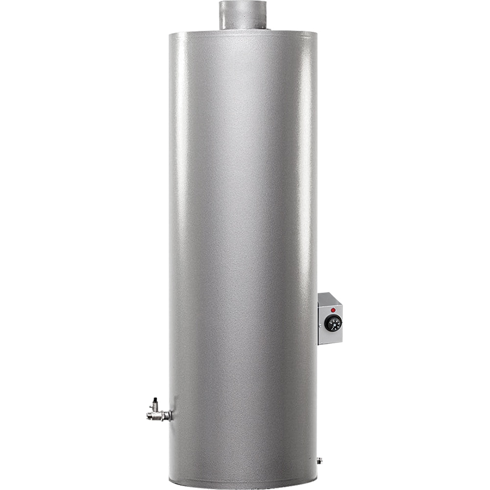 Ansamblu focar pe lemne si boiler, 120 L, 4500 W, 3 bar, combustibil solid, otel