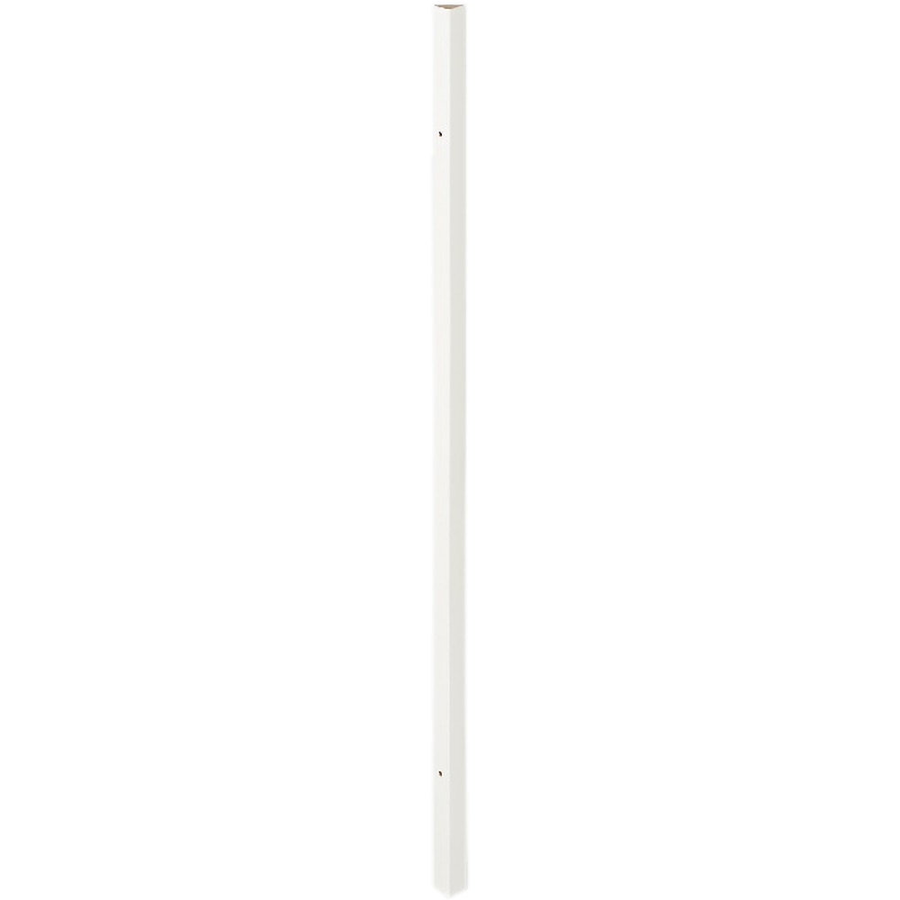 Bagheta colt GOODHOME Alpinia, 71.5 x 2.05 x 1.8 cm, alb