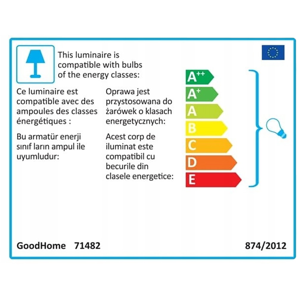 Pendul GOODHOME Wutai, E27, 28W, IP20, auriu