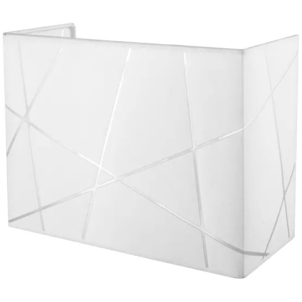 Aplica de perete Dachigam GoodHome, E14, LED compatibil, corp metalic, alb