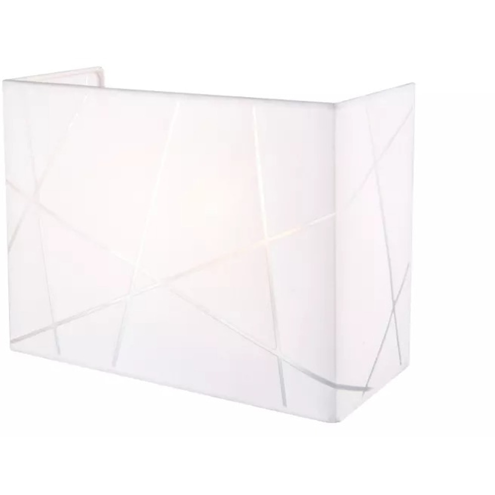 Aplica de perete Dachigam GoodHome, E14, LED compatibil, corp metalic, alb