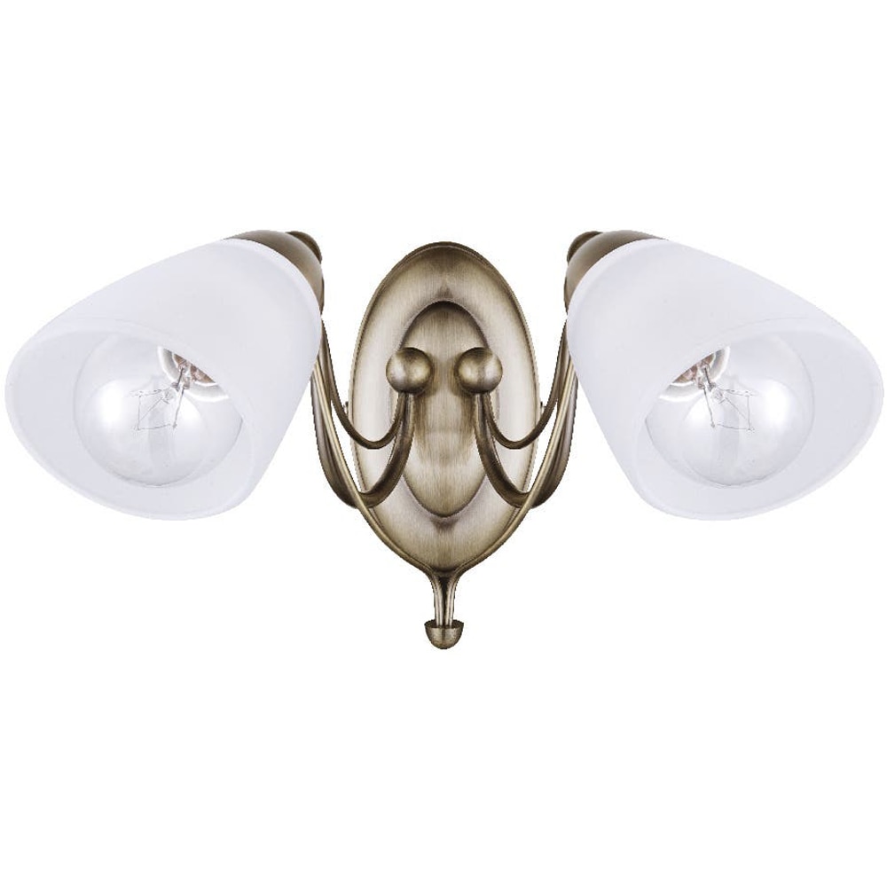 Aplica de perete Trivia GoodHome, 2  E14, LED compatibil, auriu