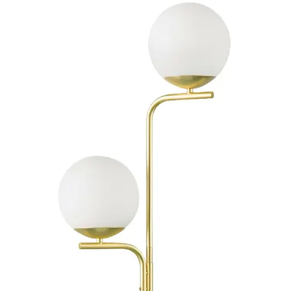 Lampadar GOODHOME Baldaz 100991099, 10W, E14, auriu