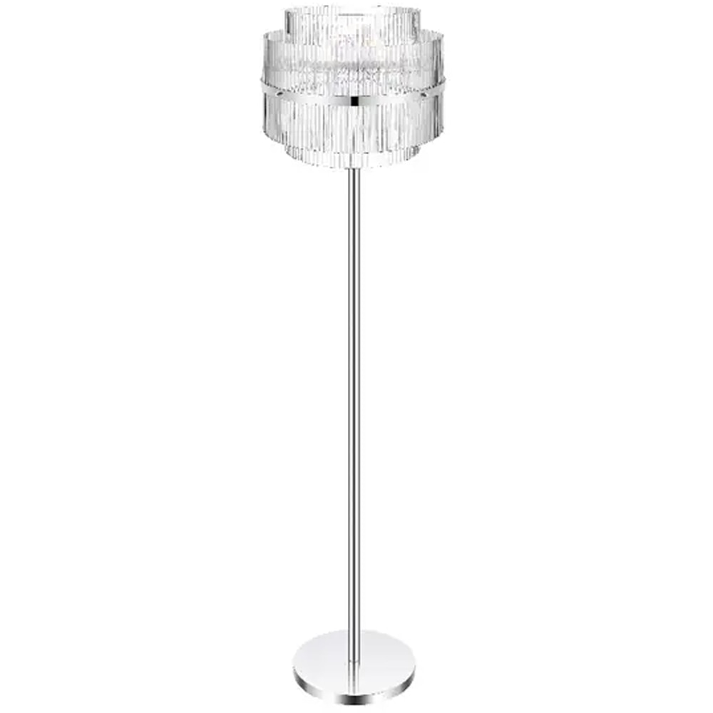 Lampadar GOODHOME Rhyolit, 42W, E27, argintiu